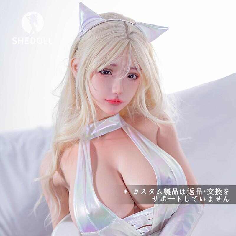 SHEDOLL 雷電将軍コスプレ人形 楚琳｜163cm Hカップ 猫耳付き銀鎧（カスタムウィッグ・永久メイク)